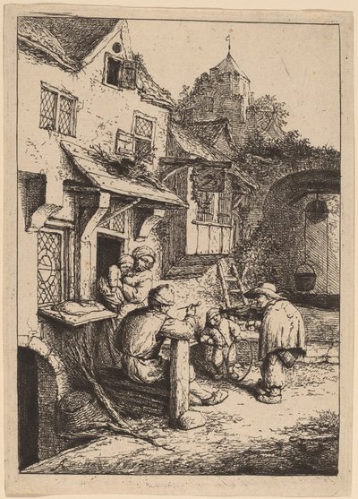 せむしのバイオリン弾き 作： Adriaen van Ostade