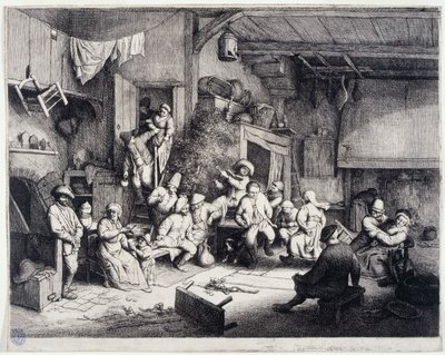  作： Adriaen van Ostade