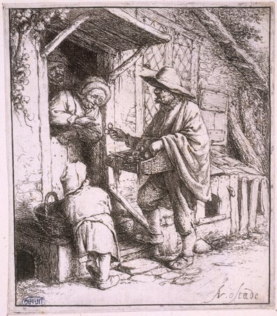  作： Adriaen van Ostade