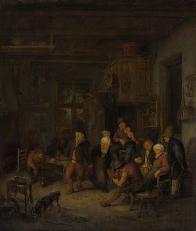  作： Adriaen van Ostade