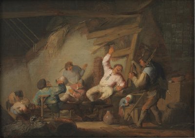 ファーム コテージでメリーを作る 作： Adriaen van Ostade