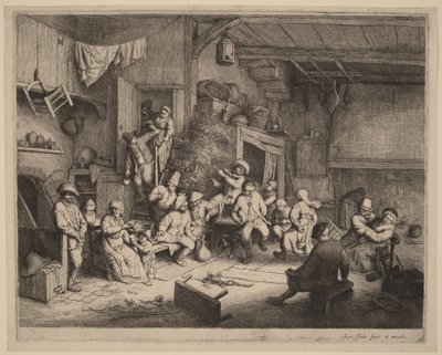  作： Adriaen van Ostade