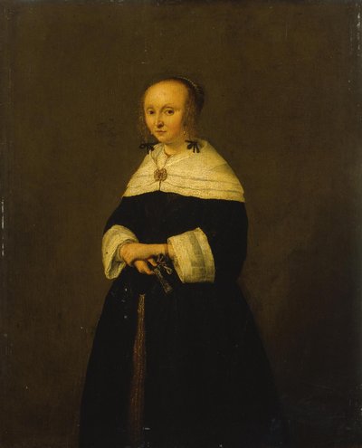 ある女性の肖像 作： Adriaen van Ostade