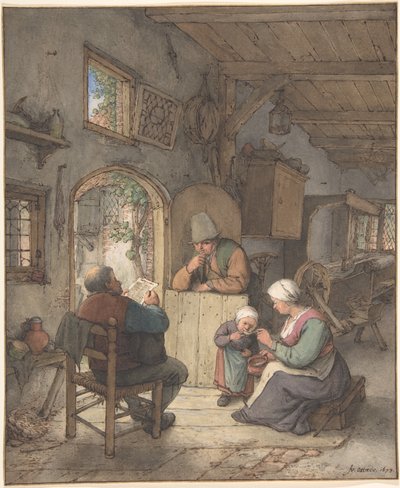  作： Adriaen van Ostade