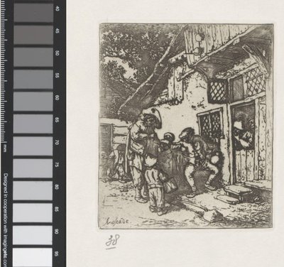 巡回ミュージシャン 作： Adriaen van Ostade