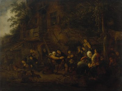 田園の饗宴 作： Adriaen van Ostade