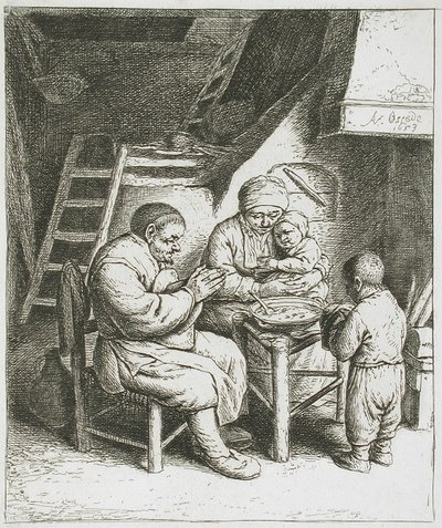 作： Adriaen van Ostade