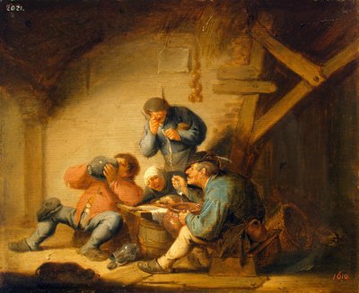 味覚 作： Adriaen van Ostade
