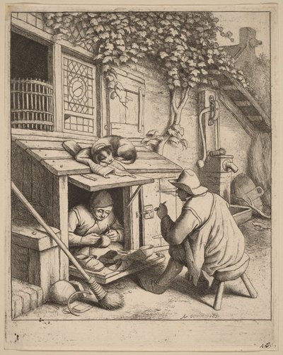  作： Adriaen van Ostade