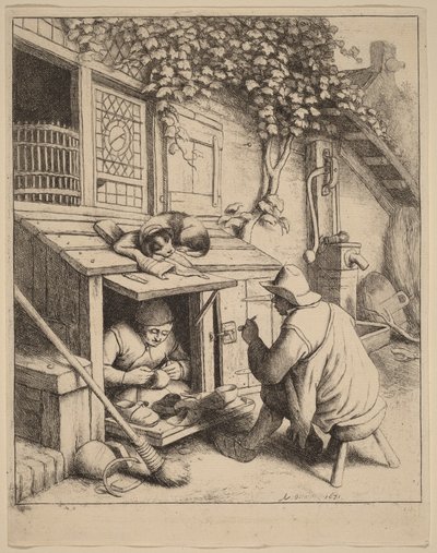  作： Adriaen van Ostade
