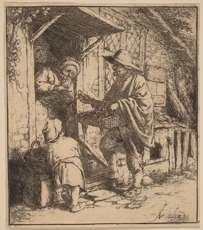  作： Adriaen van Ostade