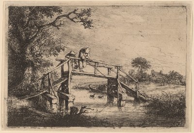 アングラー 作： Adriaen van Ostade