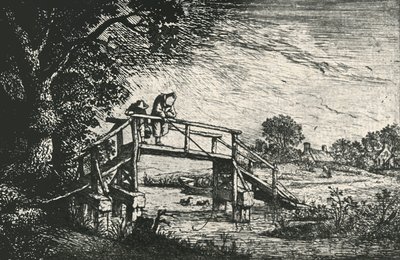 アングラー、1906年。 作： Adriaen Jansz. van Ostade