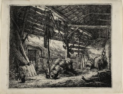 ザ・バーン 作： Adriaen van Ostade