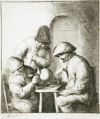  作： Adriaen van Ostade