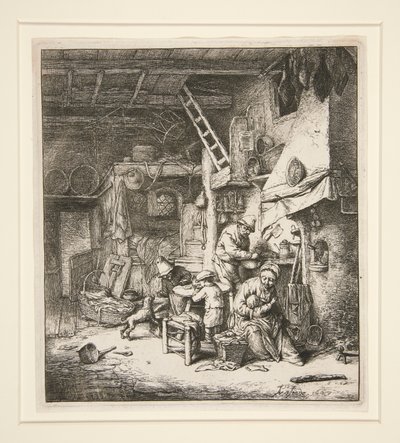 家族 作： Adriaen van Ostade