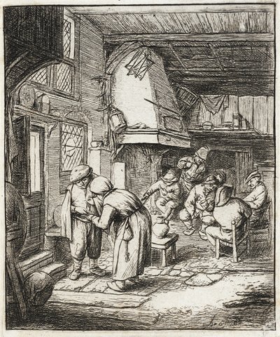 作： Adriaen van Ostade