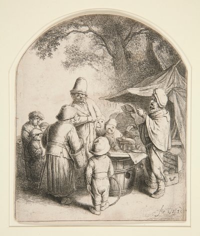 クワックサルバー 作： Adriaen van Ostade