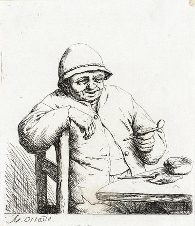  作： Adriaen van Ostade