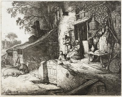  作： Adriaen van Ostade