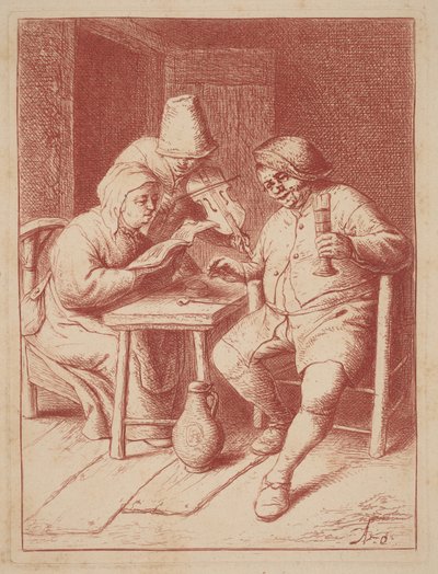 作： Adriaen van Ostade