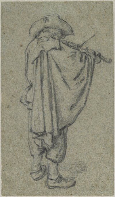 ヴァイオリン奏者 作： Adriaen van Ostade