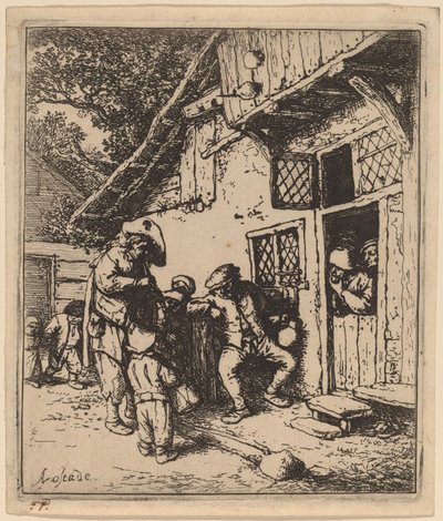 さすらいのミュージシャン 作： Adriaen van Ostade