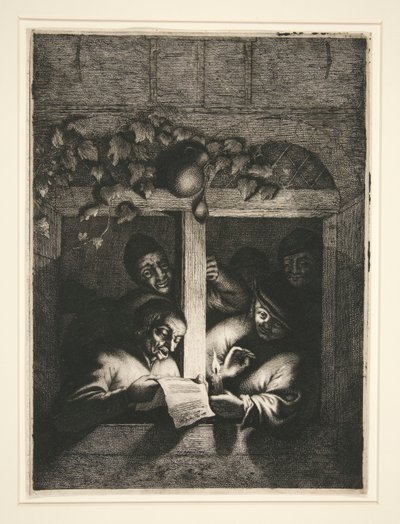 a. コブラー b. ザ・シンガーズ 作： Adriaen van Ostade