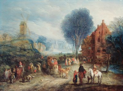 カントリーシーン 作： Adriaen van Stalbemt
