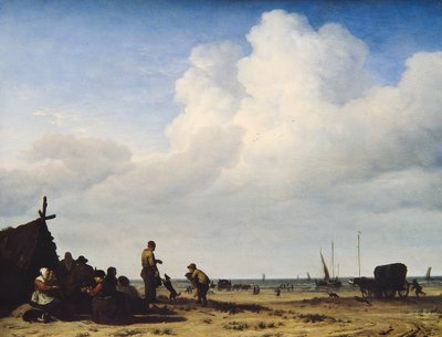 ビーチビュー 作： Adriaen van de Velde