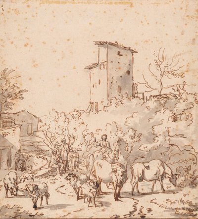  作： Adriaen van de Velde