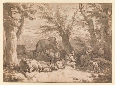  作： Adriaen van de Velde