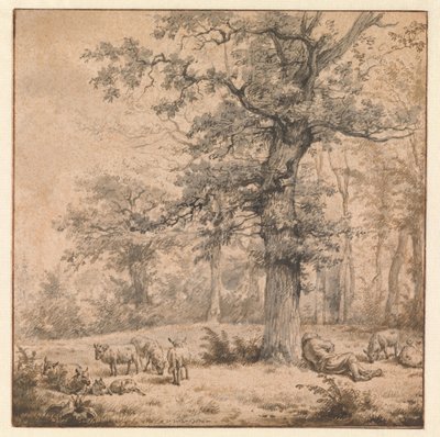 作： Adriaen van de Velde