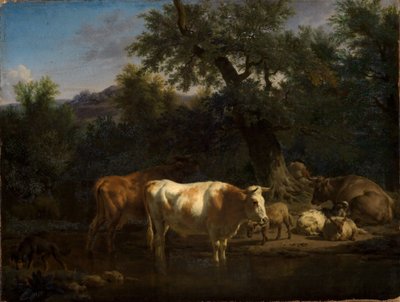  作： Adriaen van de Velde
