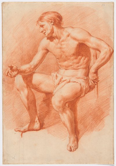 男性ヌードの研究 作： Adriaen van de Velde