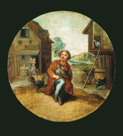 農園にて 作： Adriaen van de Venne