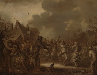 踊る農民 作： Adriaen van de Venne