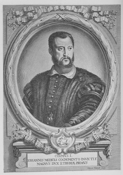Cosimo I de&39;Medici、トスカーナ大公 作： Adrian Haelwegh