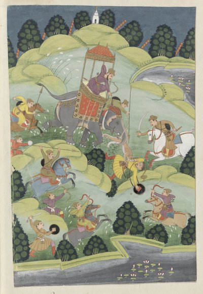 虎狩り 作： Adrianus Canter Visscher