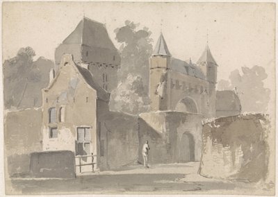 城門の眺め 作： Adrianus Eversen