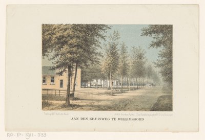 ウィレムソードの顔 Aan den Kruisweg in Willemsoord (オブジェクトのタイトル) 作： Adrianus Hidde Heremiet Voorhorst