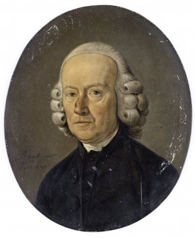男の肖像 作： Adrianus de Visser