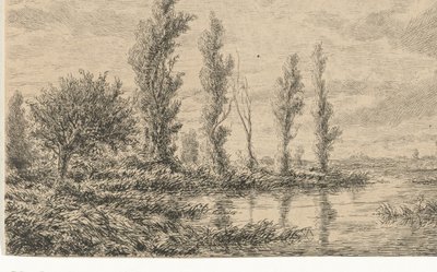 河川景観 作： Adrianus van Everdingen