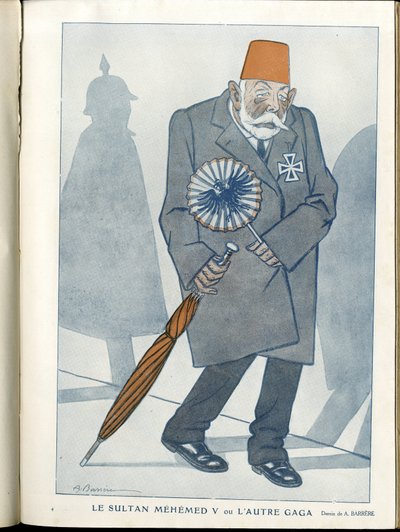 "ファンタジオ "のア・バレア（1874-1931）のイラスト 作： Adrien Barrere