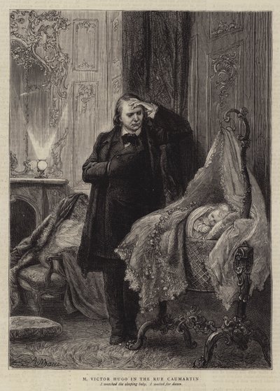犯罪履歴のイラスト、Victor Hugo 作： Adrien Emmanuel Marie