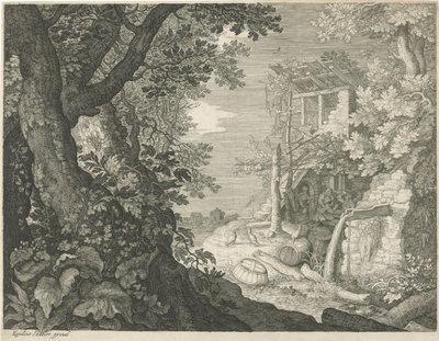 旅館で男を飲む 六景（連載タイトル） 作： Egidius  Sadeler (II)