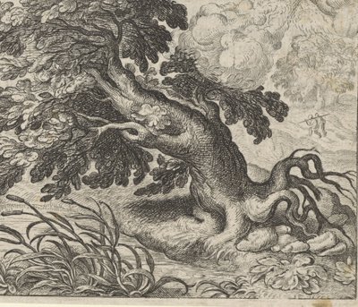 灰と葦の寓話 作： Egidius  Sadeler (II)