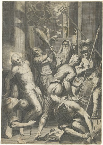 キリストの惨劇 作： Egidius  Sadeler (II)