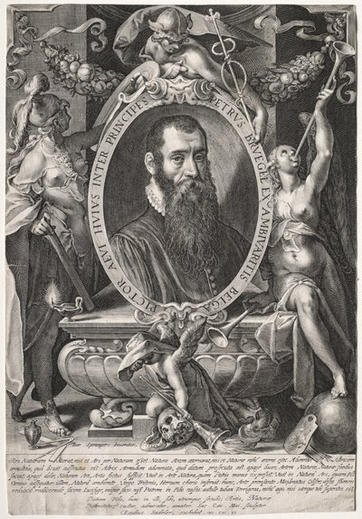 ピーターブリューゲル、1606年。 作： Aegidius Sadeler or Saedeler