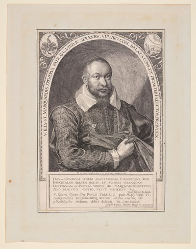 マーカード・フレハー、外交官、歴史家、法学者 作： Aegidius Sadeler II